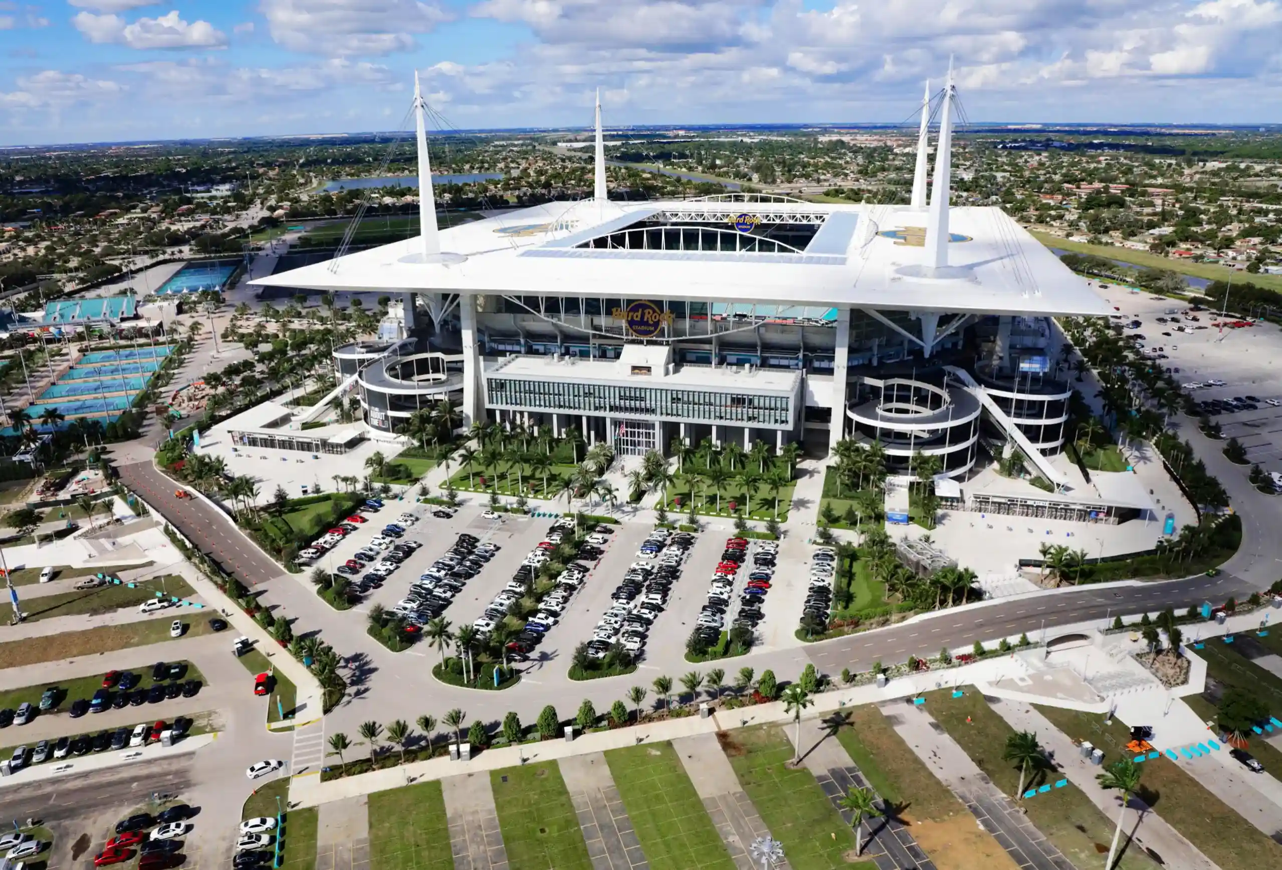 Hard Rock Stadium exterior