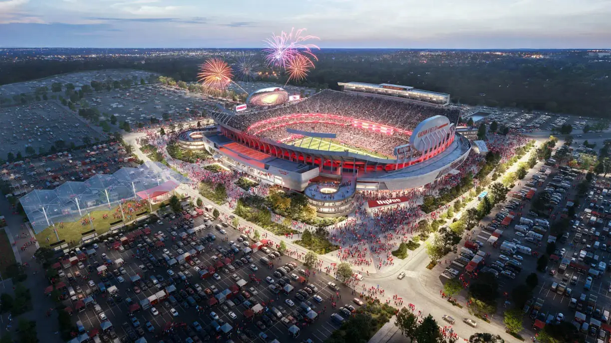 Kansas City Stadium exterior